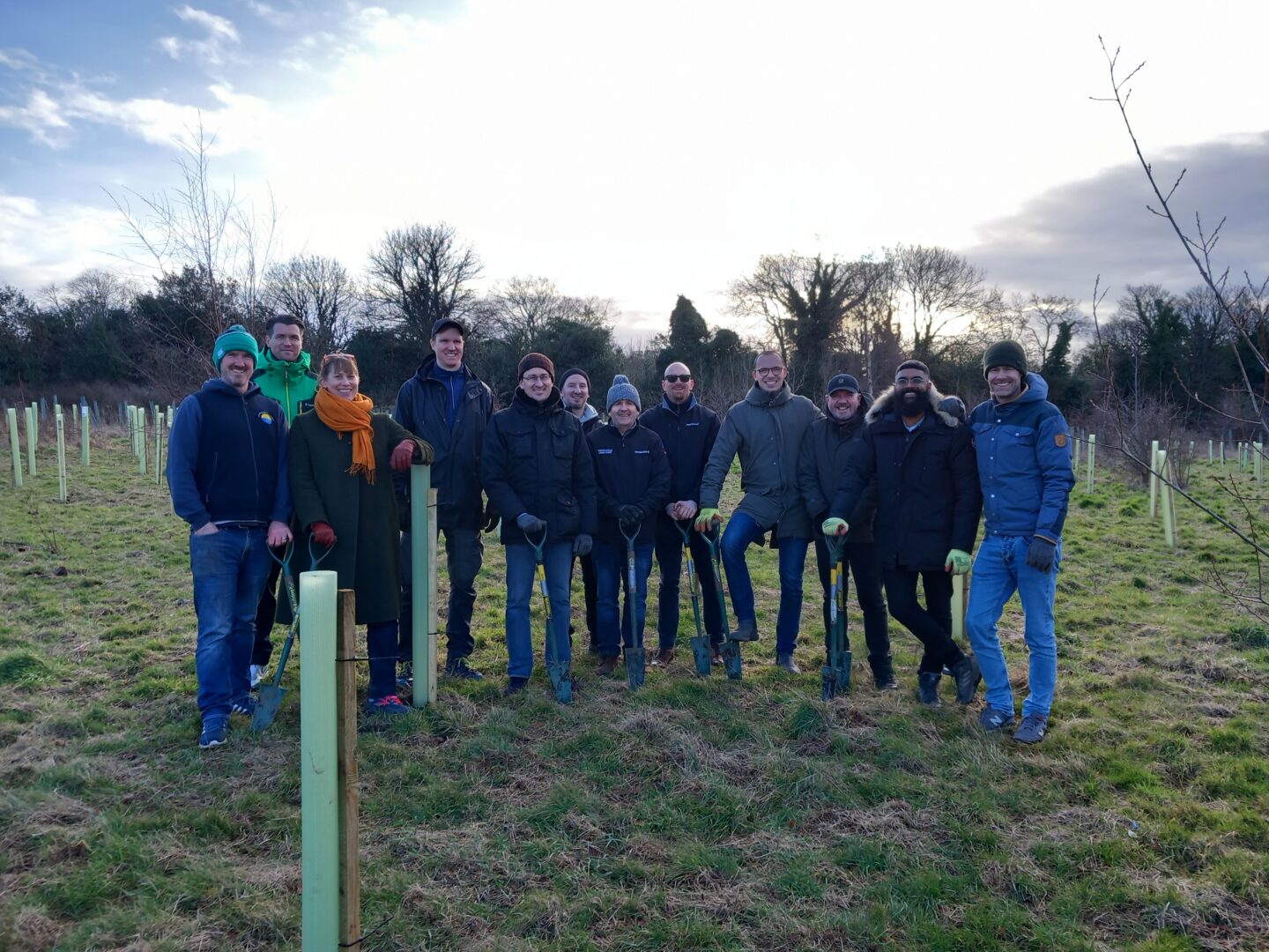 300 New Trees In Little France Park - Treetime Edinburgh : Treetime 